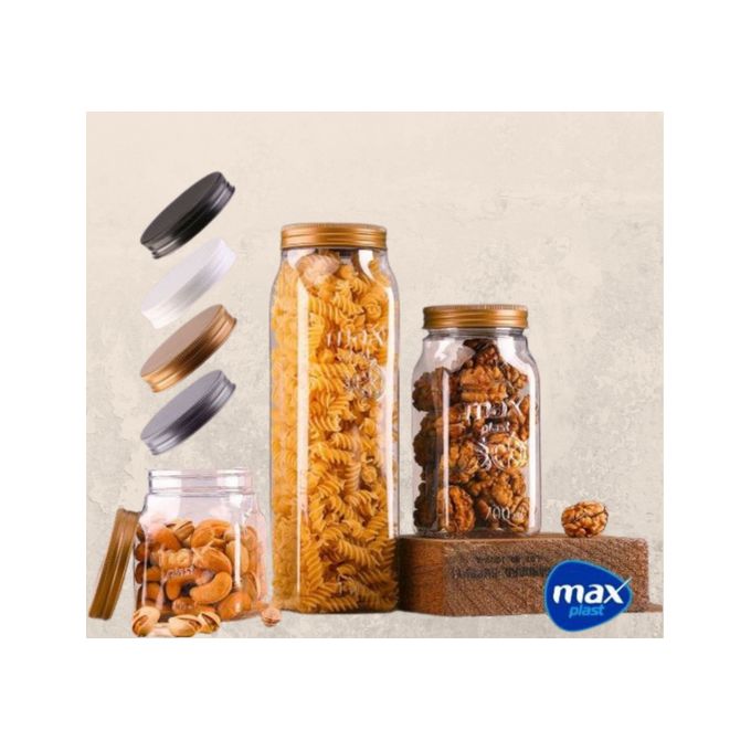Max Plast Plastic Jars Set of 7
