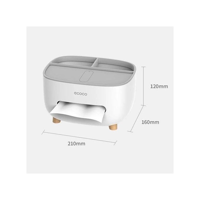 Ecoco Tissue Box and Utensil Holder