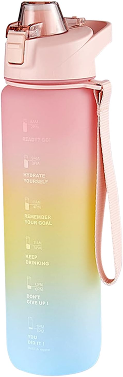 Water Bottle with Time Marker