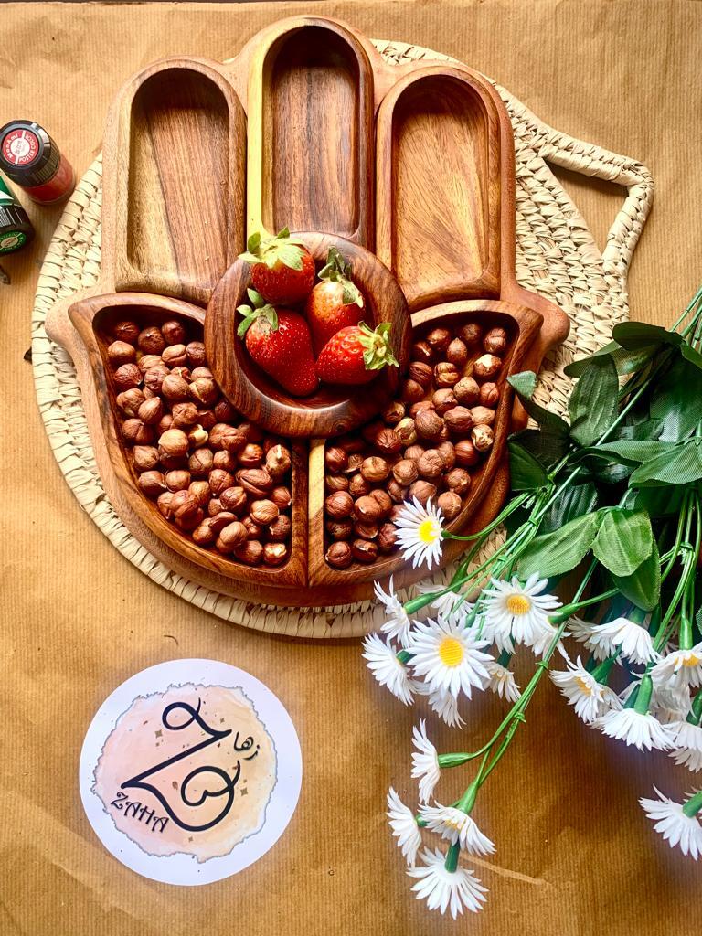 Hand Wooden Nut Tray