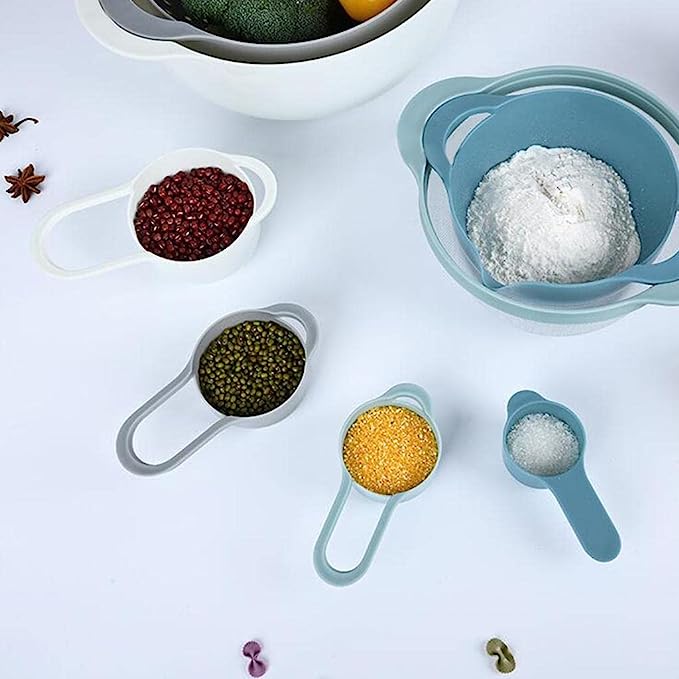 Nesting Bowls 8 Piece Mixing Bowl Set