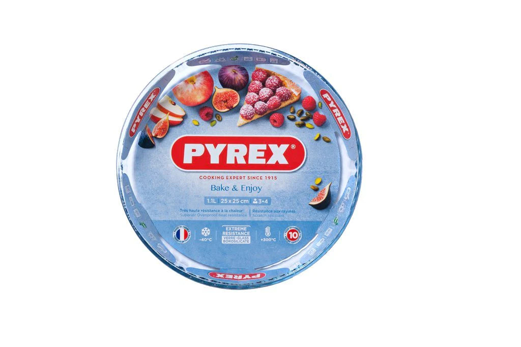 Pyrex - Quiche Flan Round Dish 28cm - Bake & Enjoy