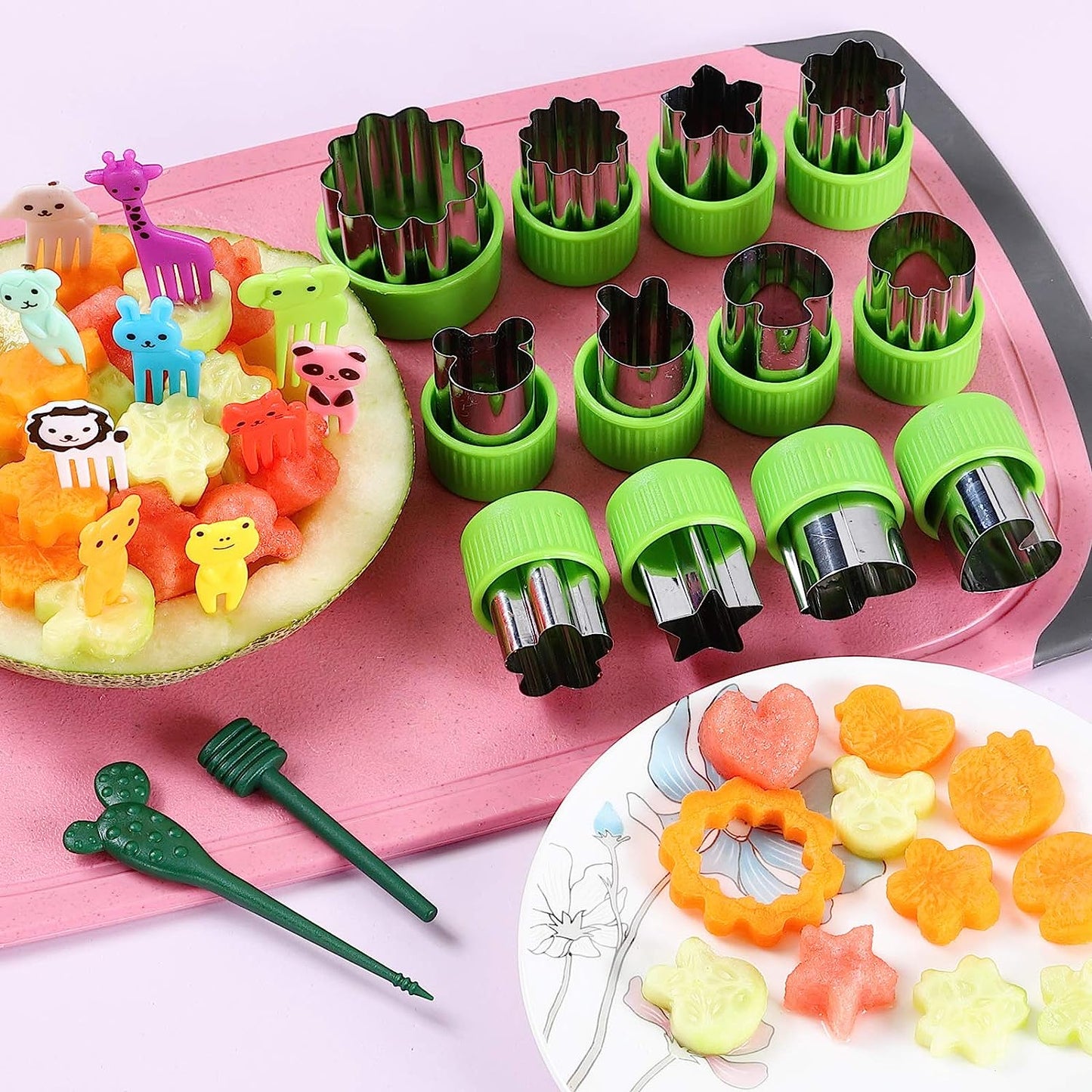 Cutters Shapes Set, 12 pcs Stainless Steel