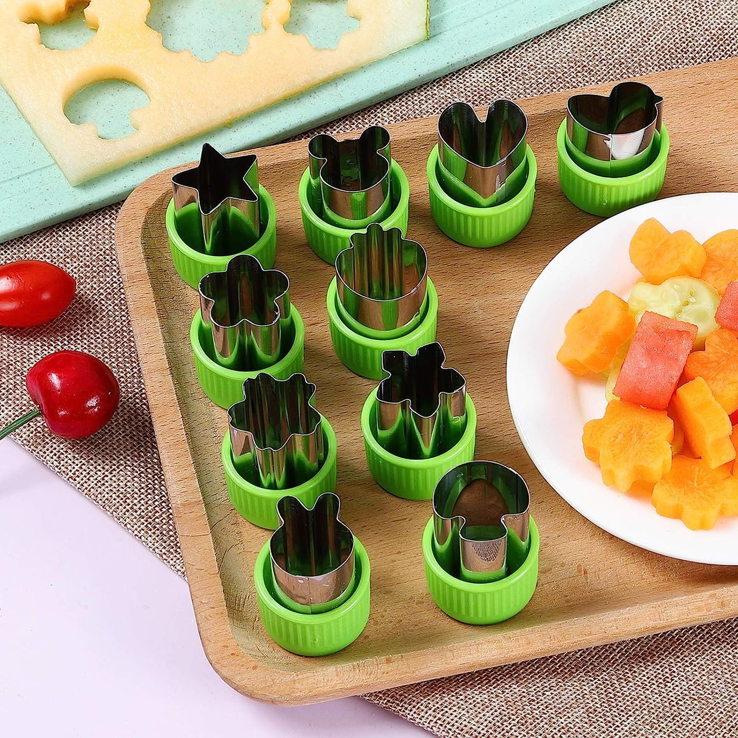 Cutters Shapes Set, 12 pcs Stainless Steel