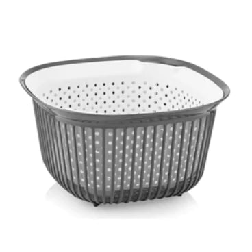 Plastic Washing Bowl and Strainer (4.0 Lt.)