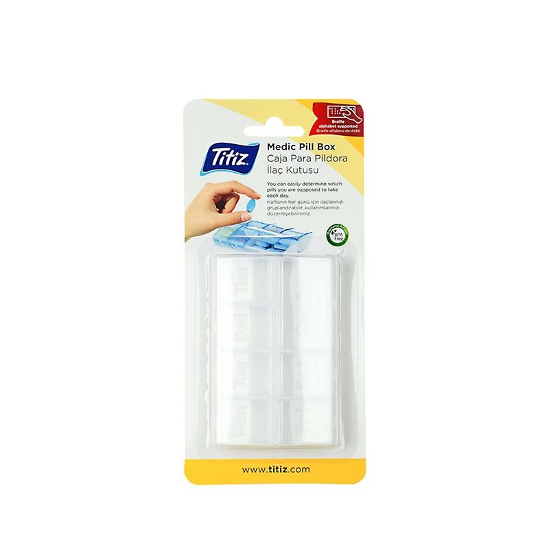 Titiz Medicine Pill Box