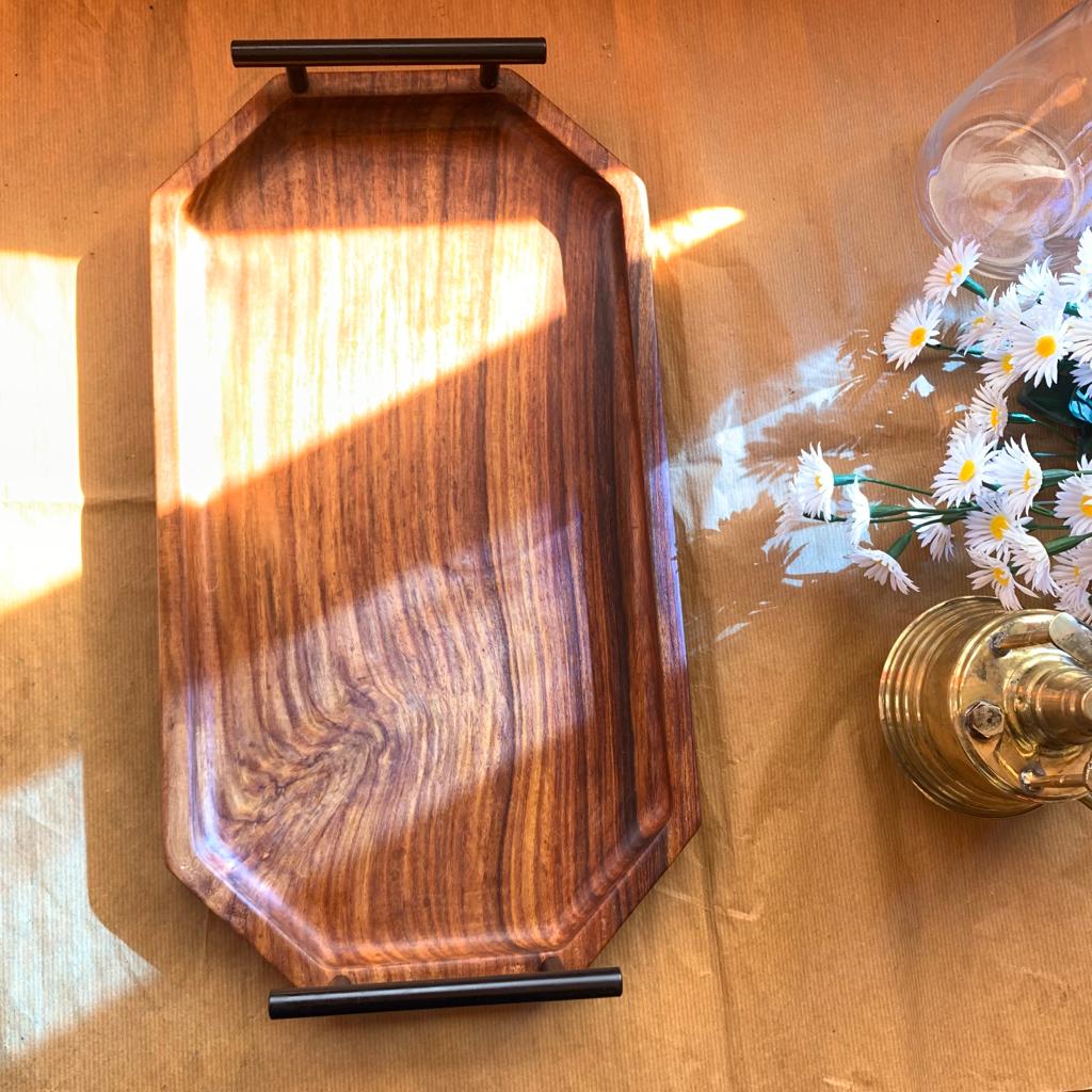Rectangular Wooden Serving Tray