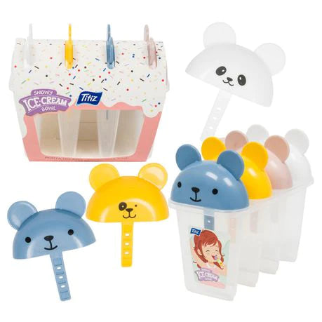 Titiz Snowy Ice Cream Mould 4pc