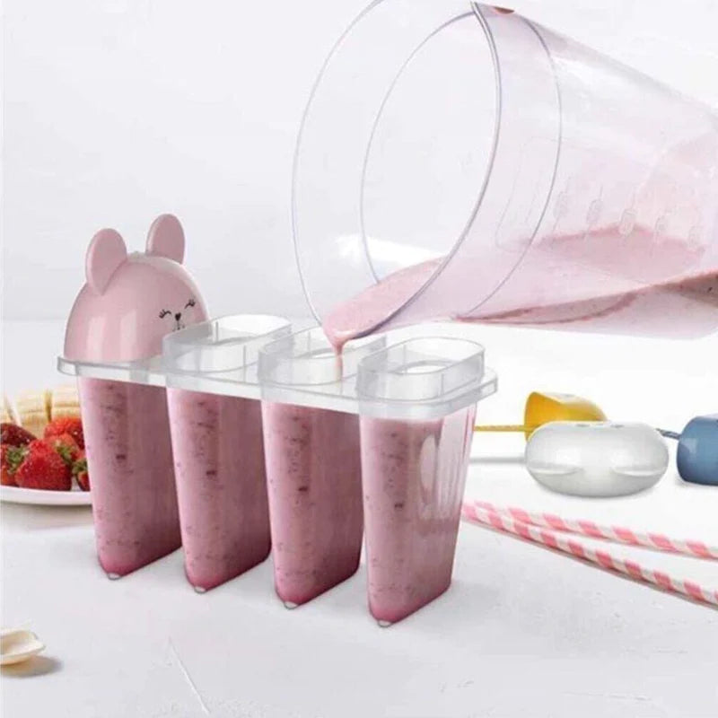 Titiz Snowy Ice Cream Mould 4pc