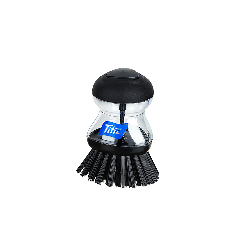 Titiz Soap Dispensing Palm Dish Brush