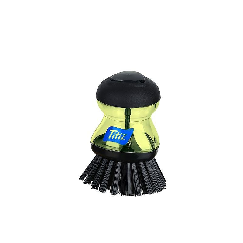 Titiz Soap Dispensing Palm Dish Brush