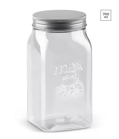 Max Plast Plastic Jars Set of 7