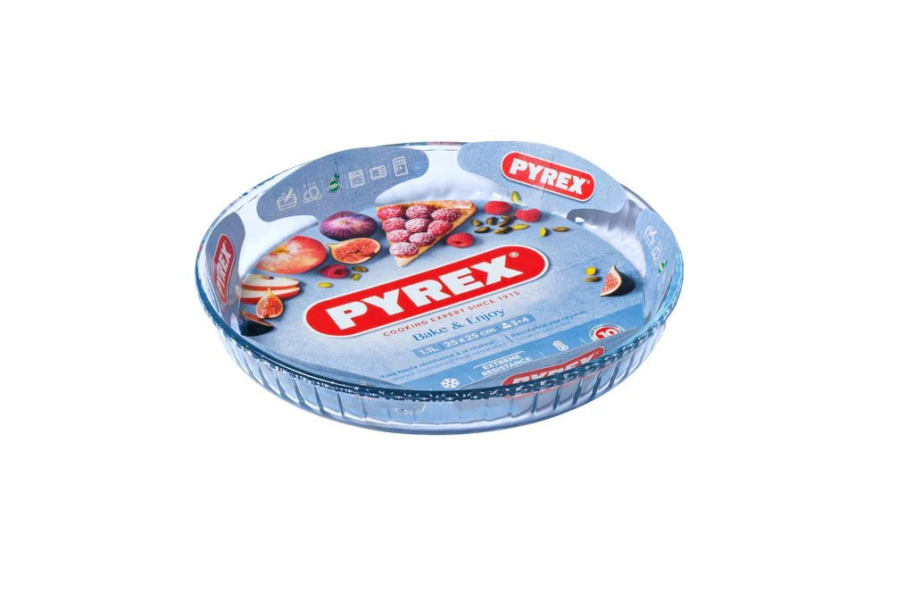 Pyrex - Quiche Flan Round Dish 28cm - Bake & Enjoy