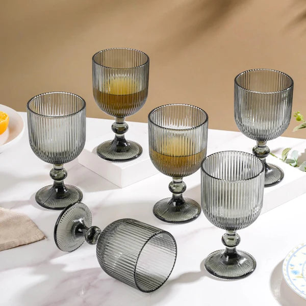Set of 6 Large Glasses 375 ml
