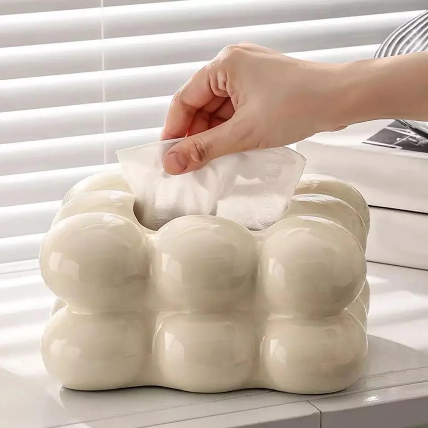 Bubble Ball Tissue Box