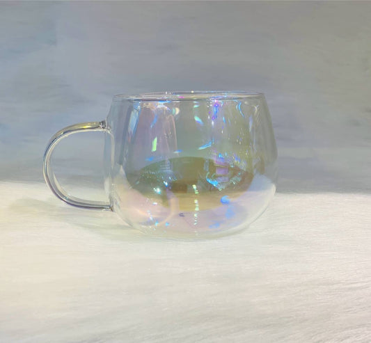 Iridescent Glass Mug