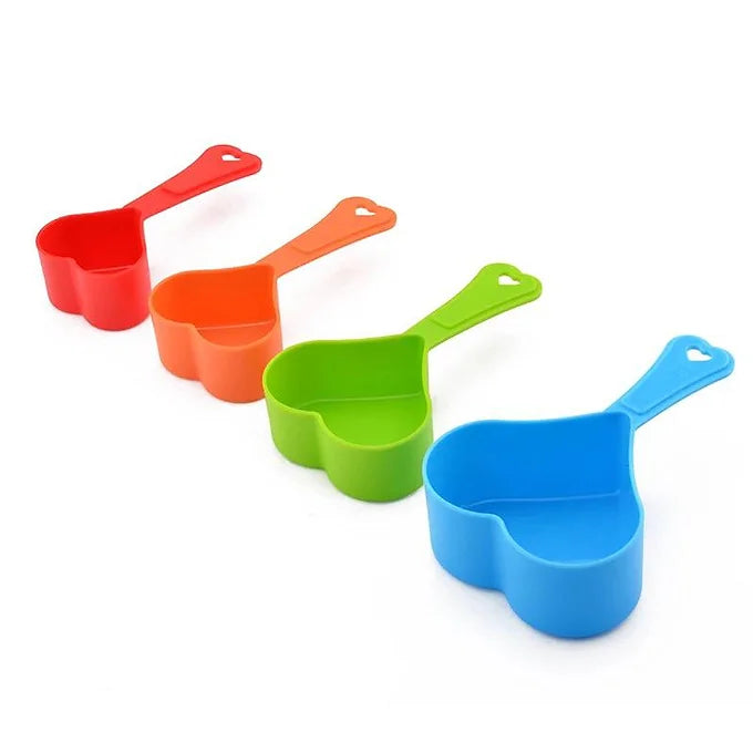 Heart Shaped Measuring Cups