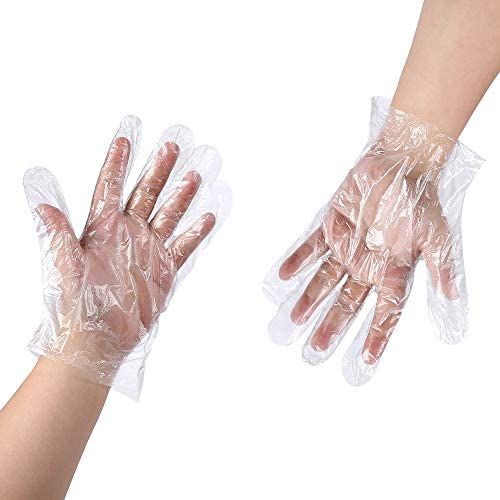 Disposable Plastic Hand Gloves (75 count)