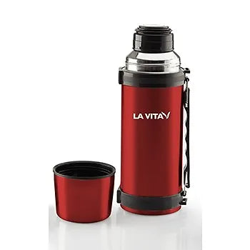 La Vita - Stainless steel thermal Bottle Red